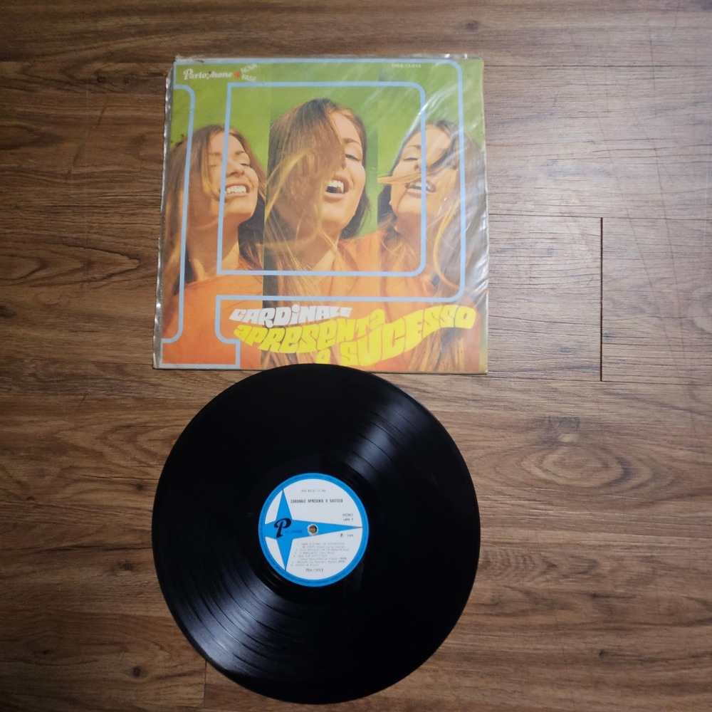 Cardinale Apresenta Sucesso Parlophone 1968 Vinyl LP Latin Bossanova VG+ VG+/VG+